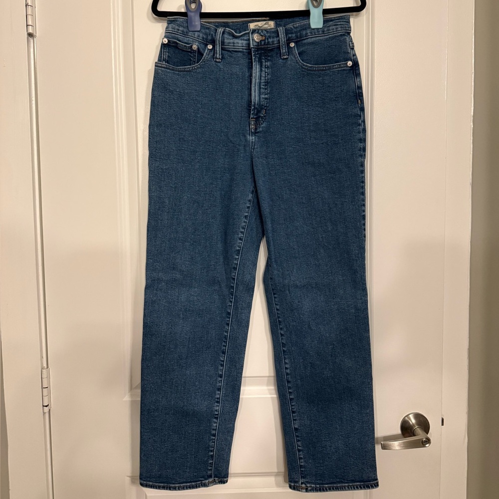 Madewell The Perfect Vintage Straight Jean in Lonestar Wash Size 29